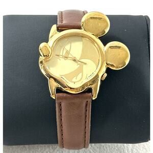 Lorus Disney Mickey Mouse Watch Women 42mm 3D Face V401-5700 New Battery